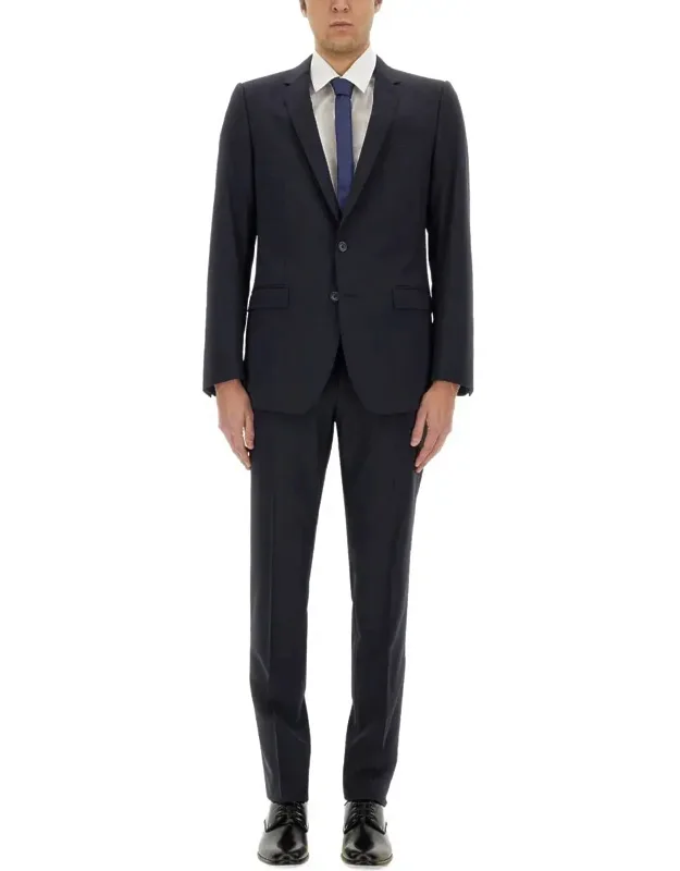 Single Breasted "martini" Suit