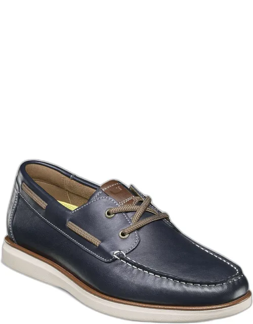 Tropics Elastic Lace Moc Toe Boat Shoes