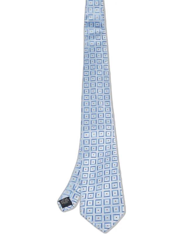 Patterned Silk Tie