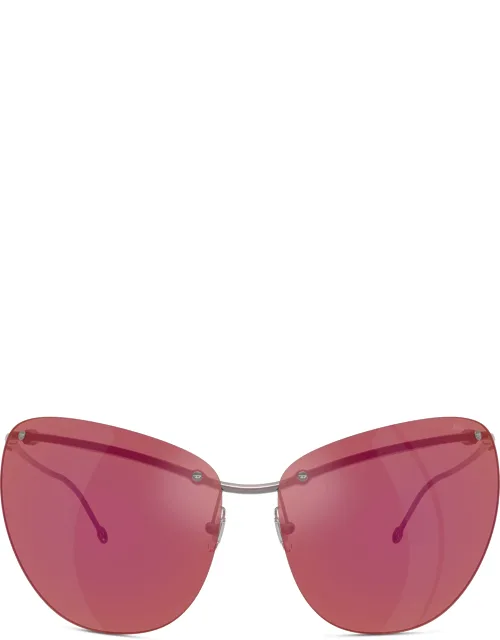Wraparound Shape Sunglasses