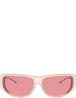 Wraparound Style Sunglasses