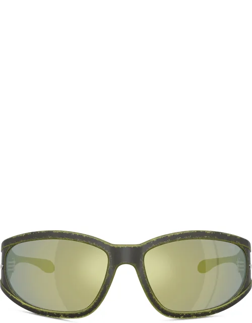 Rectangular Sunglasses In Acetate