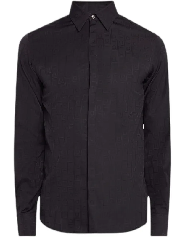 Gancio Jacquard Sport Shirt