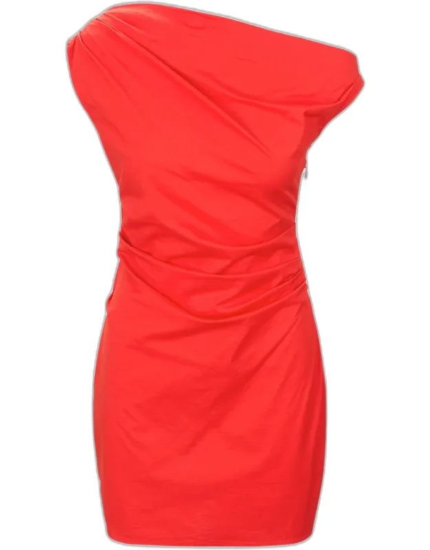Asymmetric Mini Dress