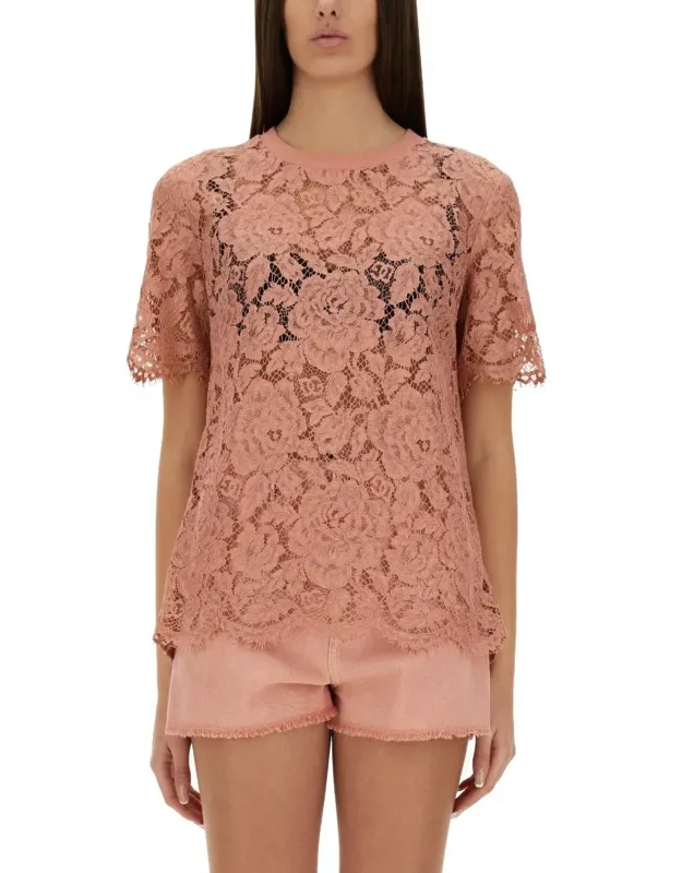 Cordonetto Lace T-shirt