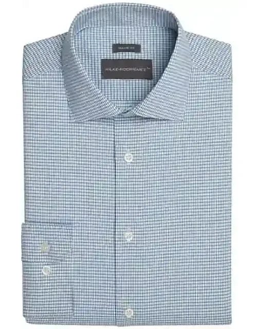 Classic Fit Box Check Dress Shirt