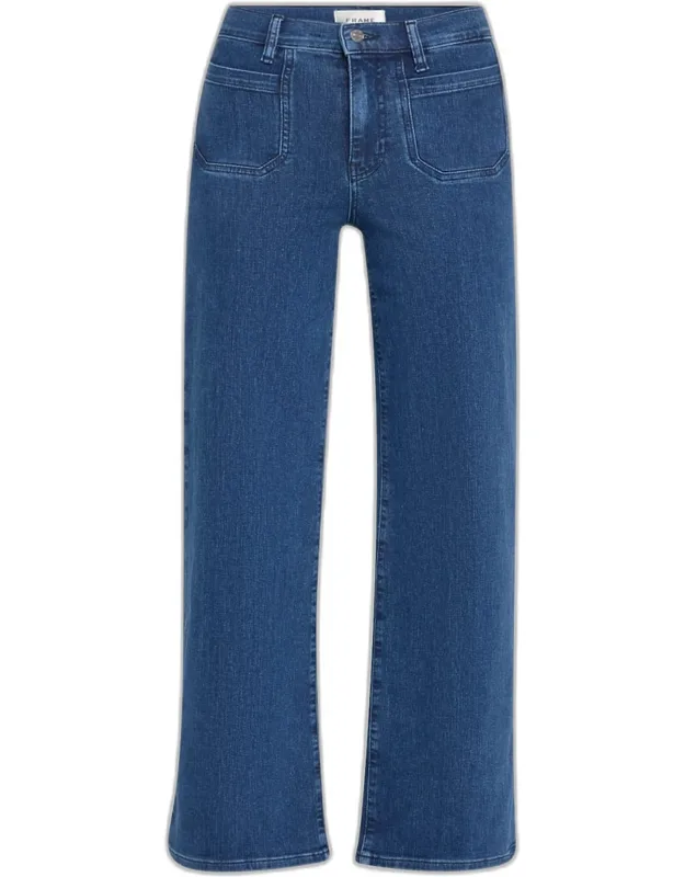 Slim Palazzo Modernist Pocket Jeans