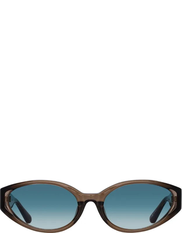 Lyra Oval Sunglasses
