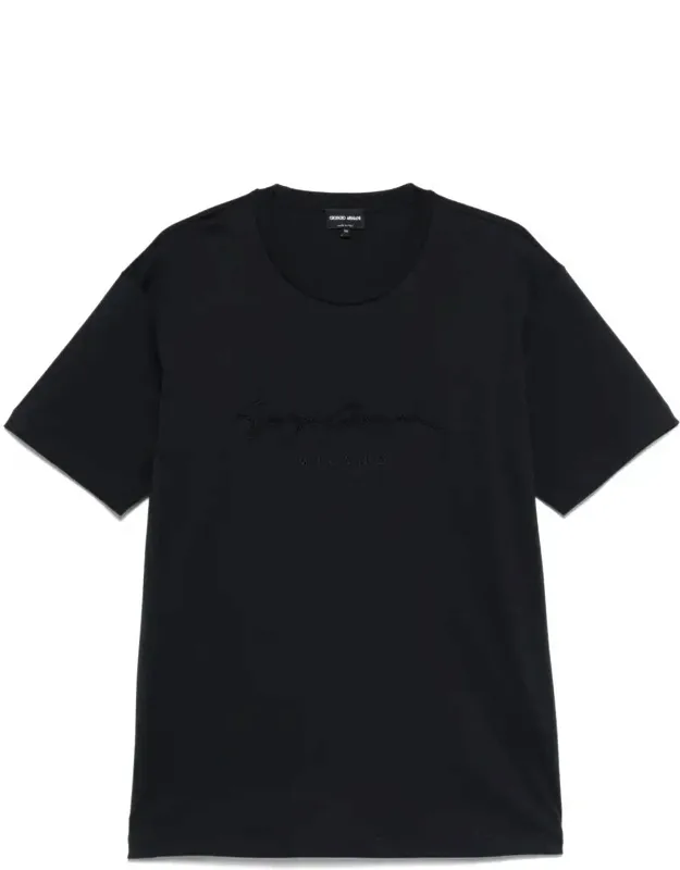 Pure Cotton Interlock Signature Logo T-shirt