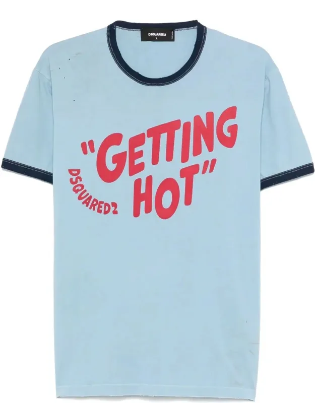 Cool Fit T-shirt With Crew Neck And Short Sleeves