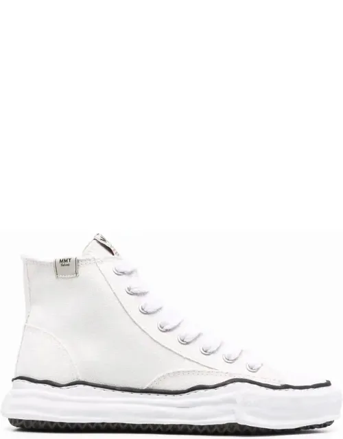 Sneakers With Logo Patch At The Tongue And Ankle-length