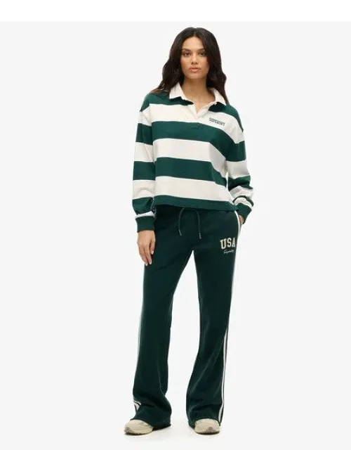 Athletic Essentials Stripe Flare Joggers