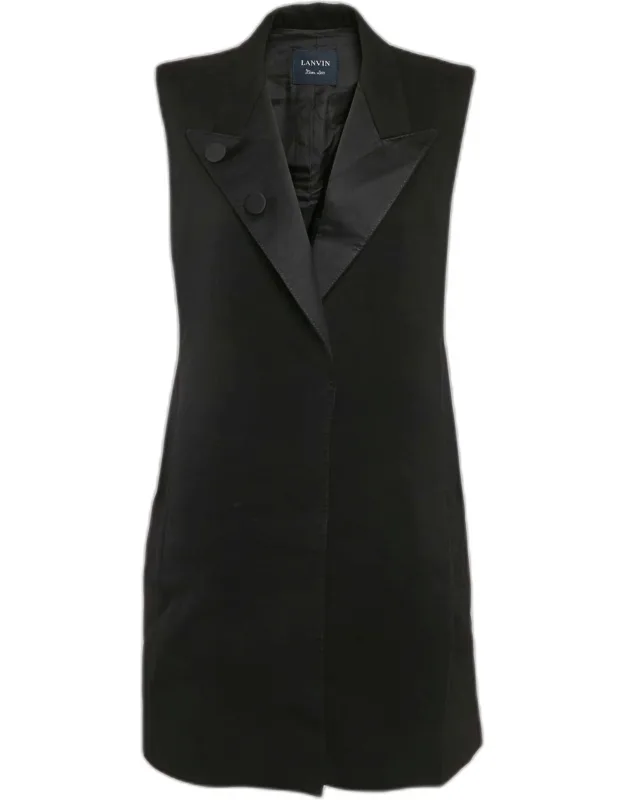 Wool Sleeveless Coat