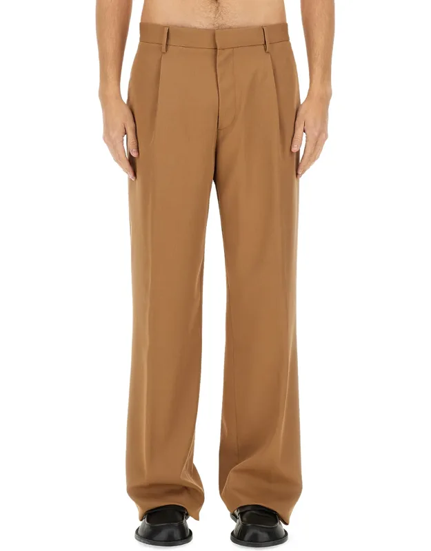 Lardini Wool Pants Made In Italy