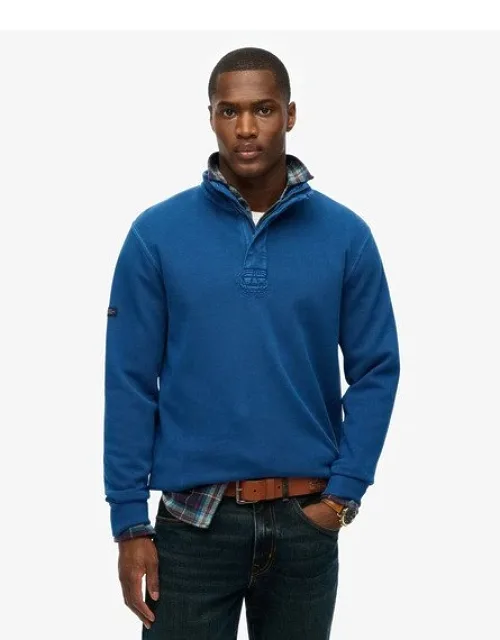 Cotton Classic Pique Half Zip Jumper