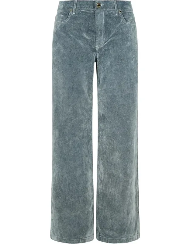 Light Blue Cotton Blend Jeans