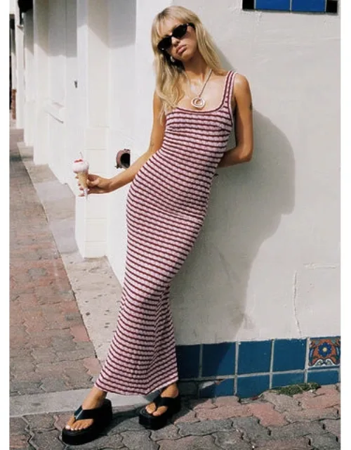 Praise Yourself Rib Maxi Dress