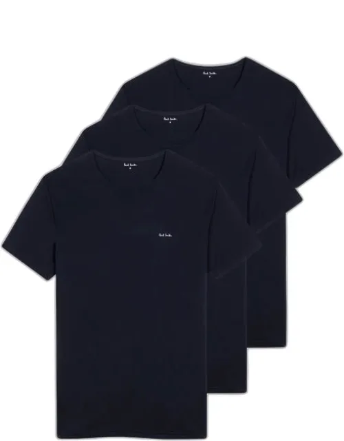 Organic Cotton Logo Lounge T-shirt Three Pack