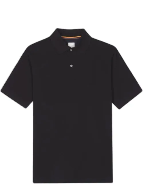 Cotton 'artist Stripe' Placket Polo Shirt