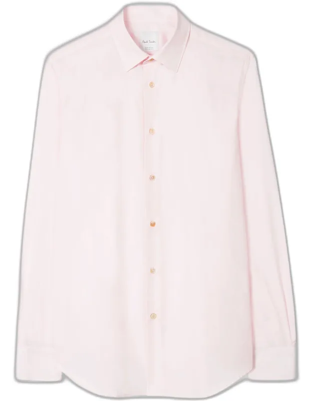 Tailored-fit Cotton 'artist Stripe' Cuff Shirt