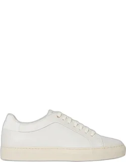 Basso Sneakers 100% Leather Rubber Outsole