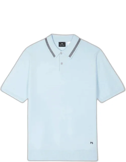 Ps Paul Smith Merino Wool Polo Shirt