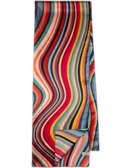 Swirl Silk Scarf