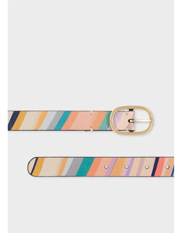 Reversible Leather Belt
