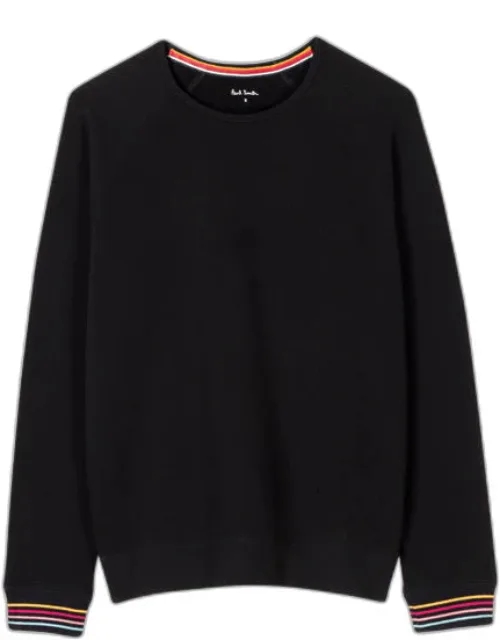 Lounge Sweatshirts With 'swirl' Cuffs