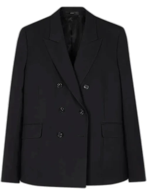 Suit To Travel In - Wool Double Breasted Blazer