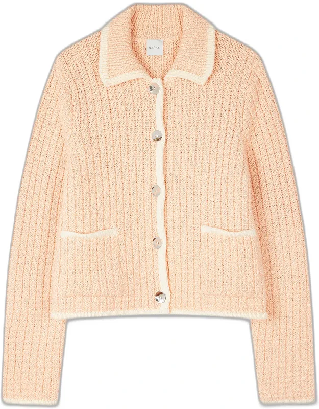 Cotton Textured Knitted Jacket