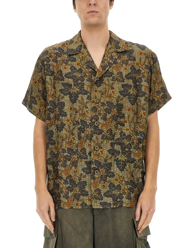 Uma Wang "terry" Shirt Made In Italy, Model Is 185 Cm Tall, Size M