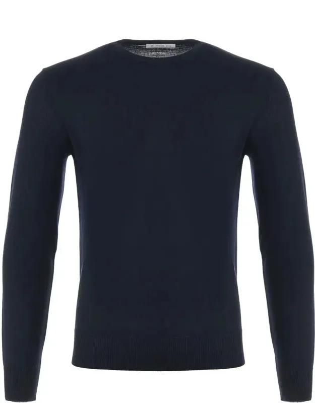 Sweater Ribbed Crewneck And Long Sleeve
