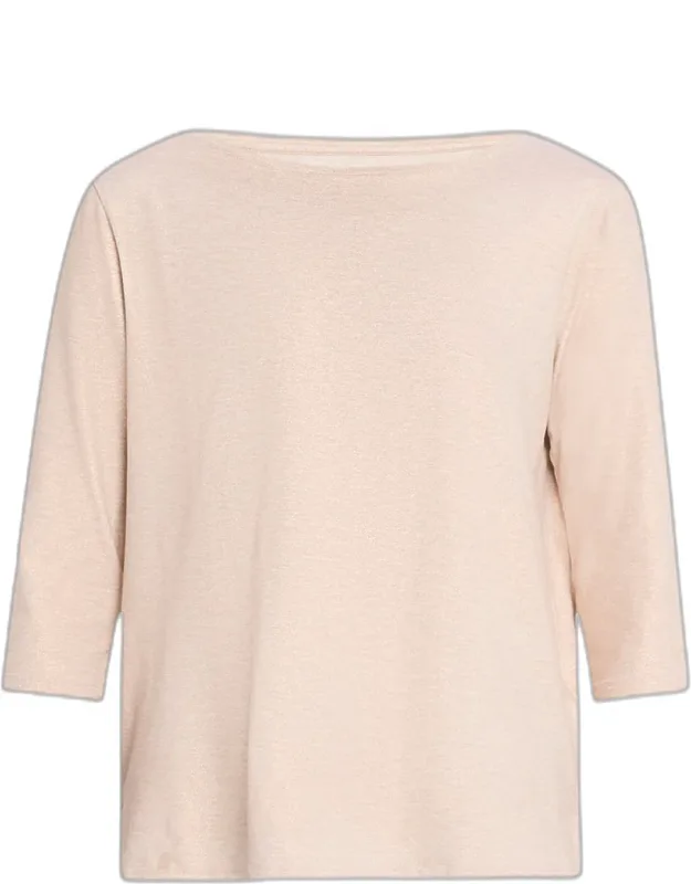 Soft Touch 3/4-sleeve Jersey T-shirt
