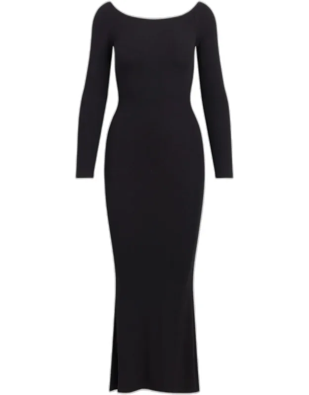 The Off-shoulder Midi Dress