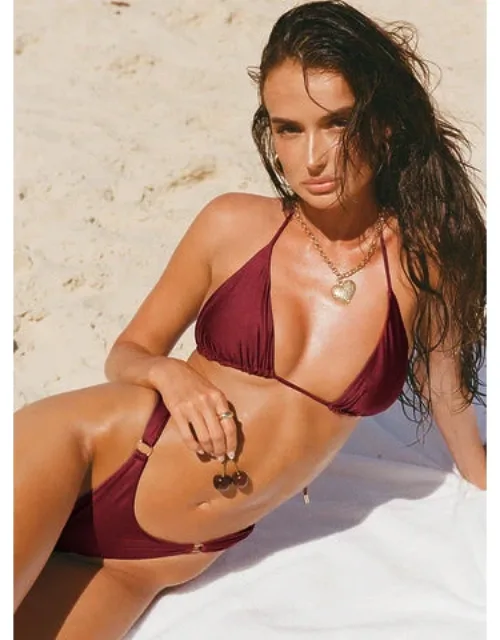 Nevaeh Shine Triangle Bikini Top