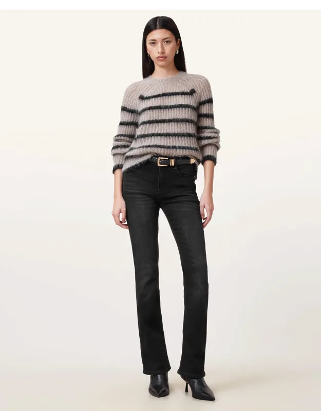 Haldan Slim Bootcut Denim Jeans