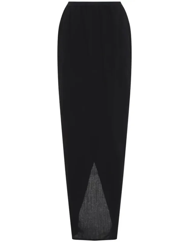 Rick Owens Soft Pillar Long Skirt