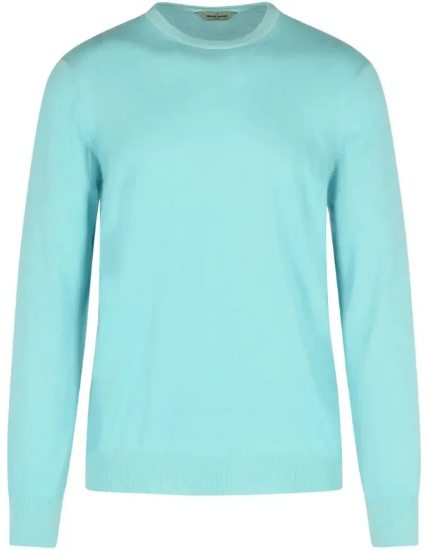 Gran Sasso Cashmere Sweater Soft Cut Tonal Stitching
