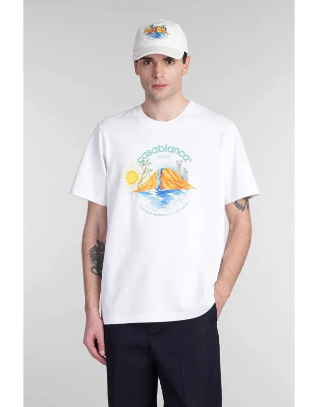 T-shirt With Round Neck And Short Sleeves