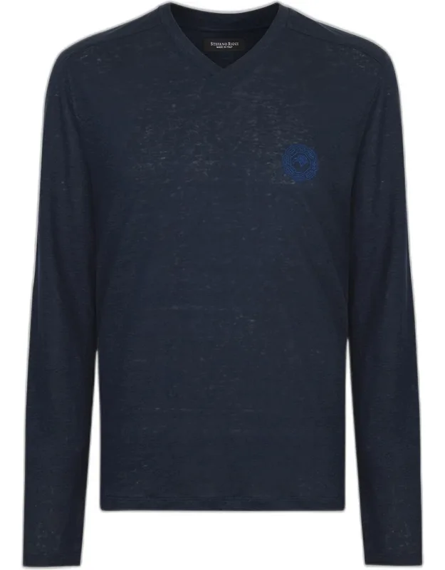 Linen Long-sleeve T-shirt