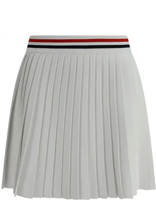 "skirts With Pleated Design And Elasticated Waistband"