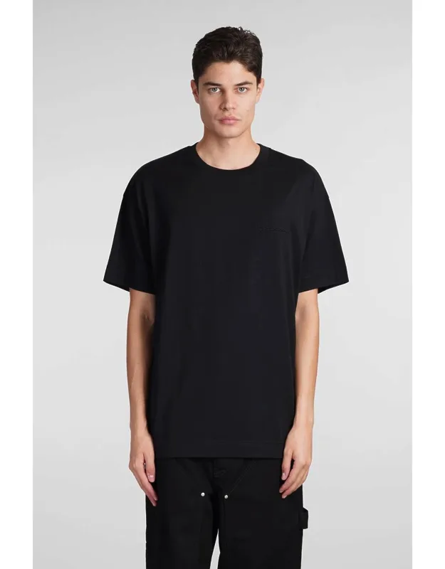 T-shirt With Round Neck And Short Sleeves