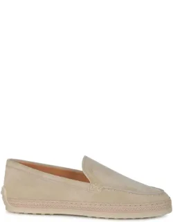Flat Shoes Rubber Sole, Raffia Weave