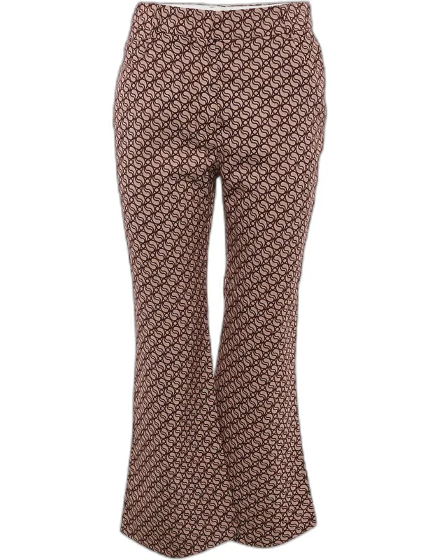 Jacquard Wide Leg Pants