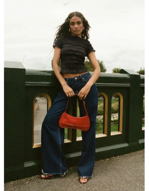 Darla Low Rise Straight Jeans