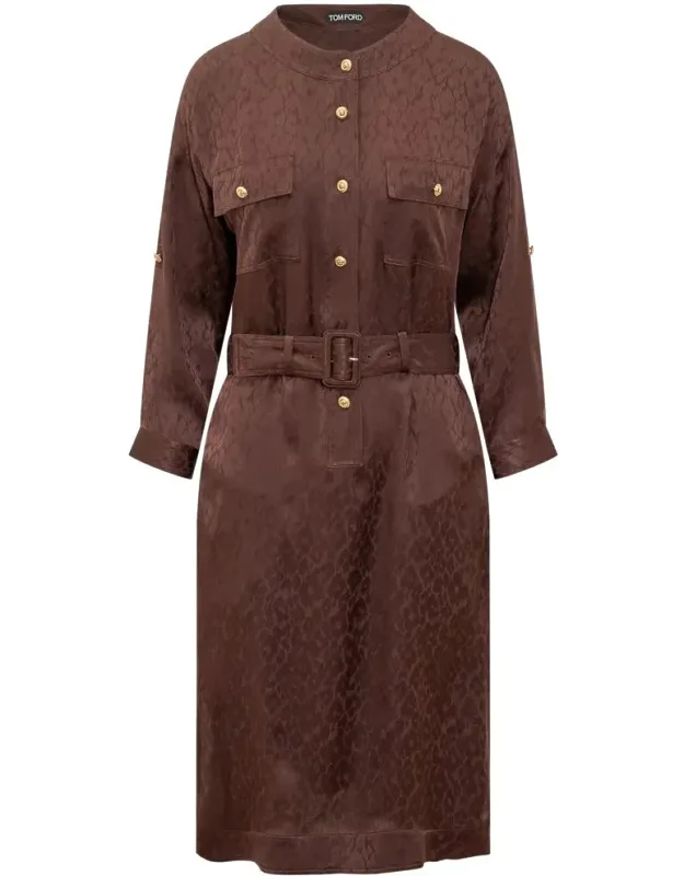 Belted Shirt Dress
