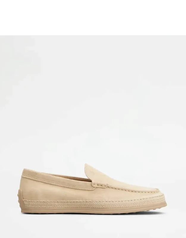 Flat Shoes Slip-on Velvety Suede