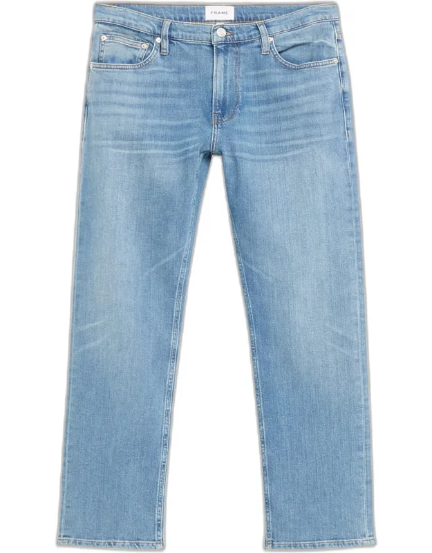 Modern Straight Jeans In Darkwash Denim