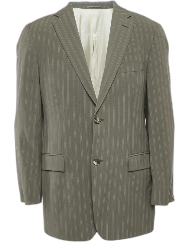 Boss By Hugo Boss Stripe Wool Blazer, Elegant Craftsmanship